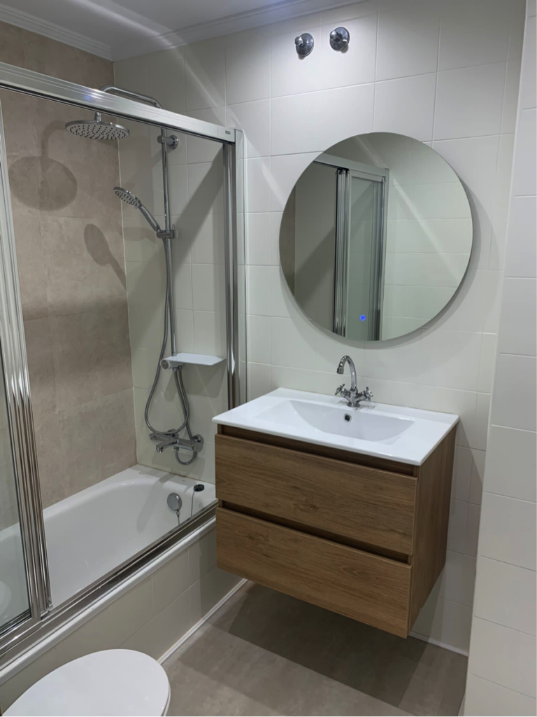 Lavado de cara a baño