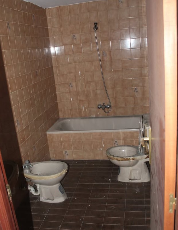 Reforma antes baño vitoria