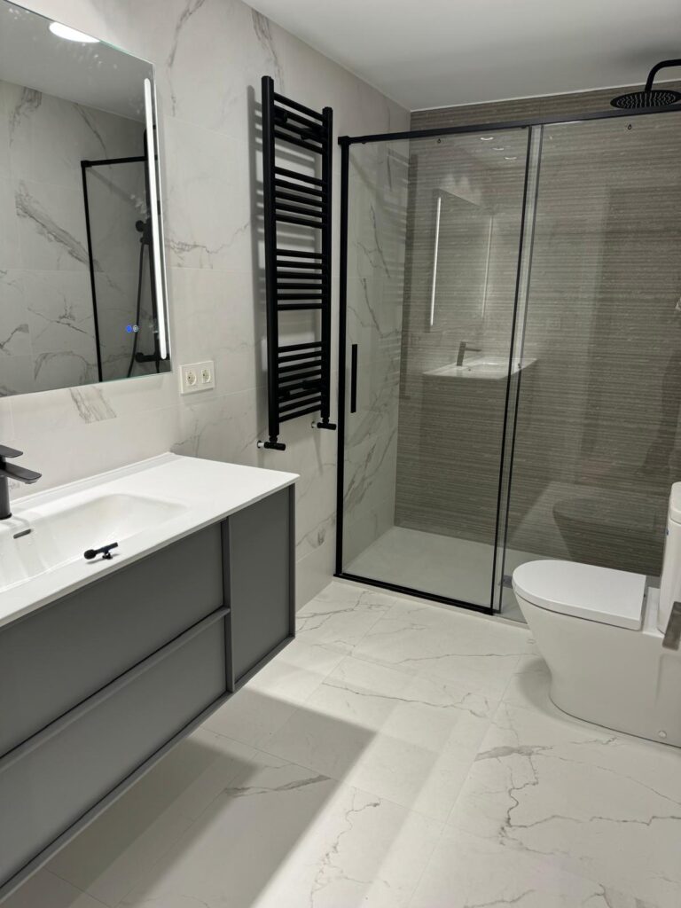 reforma despues baño vitoria